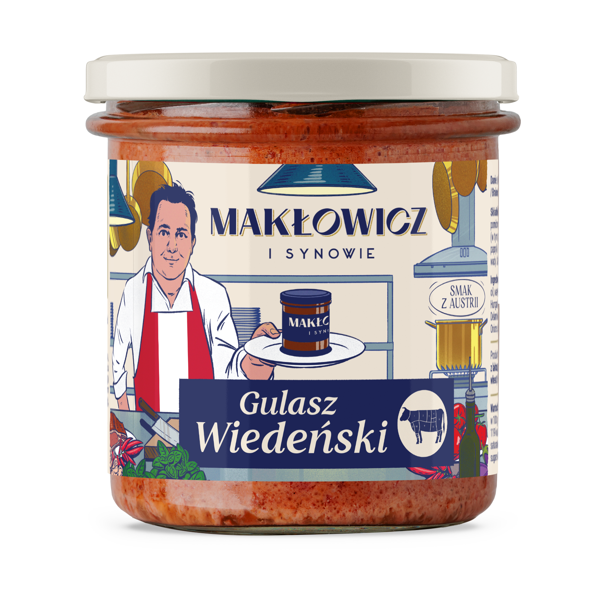 MAKŁOWICZ I SYNOWIE Gulasz wiedeński (austriacki gulasz wołowy)