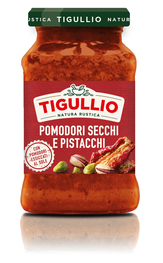 TIGULLIO Pesto z suszonymi pomidorami i pistacjami