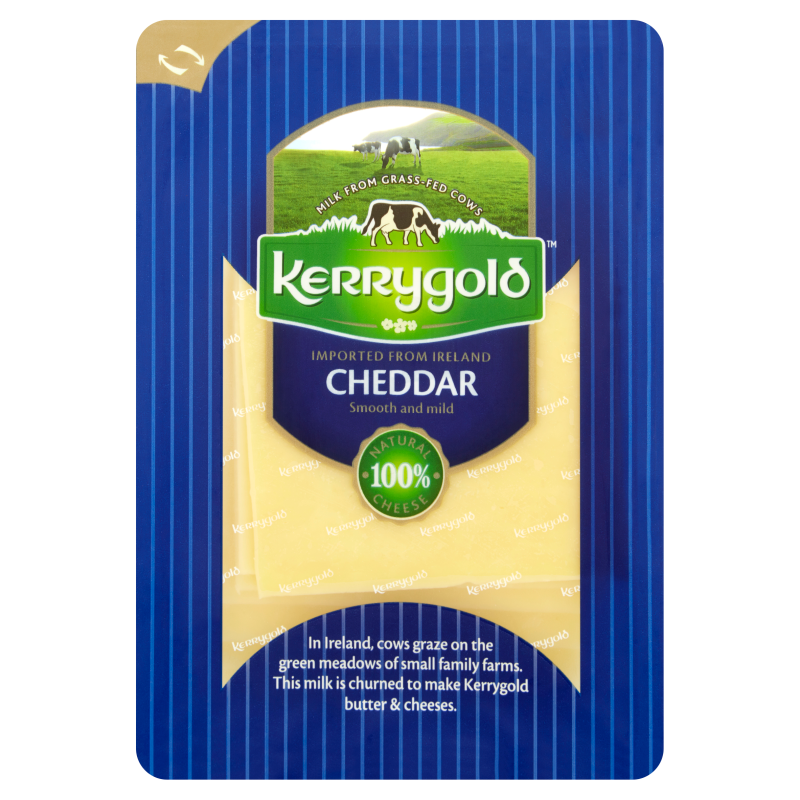 KERRYGOLD Ser cheddar White, plastry frisco.pl