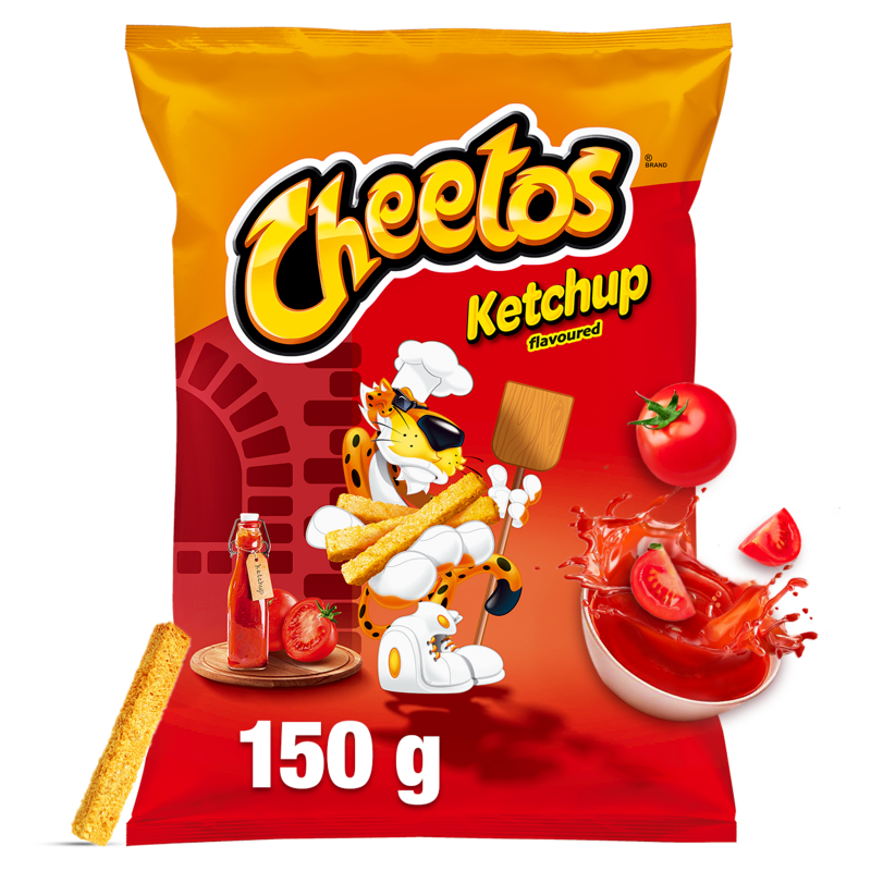 CHEETOS Chrupki kukurydziane o smaku ketchupowym frisco.pl