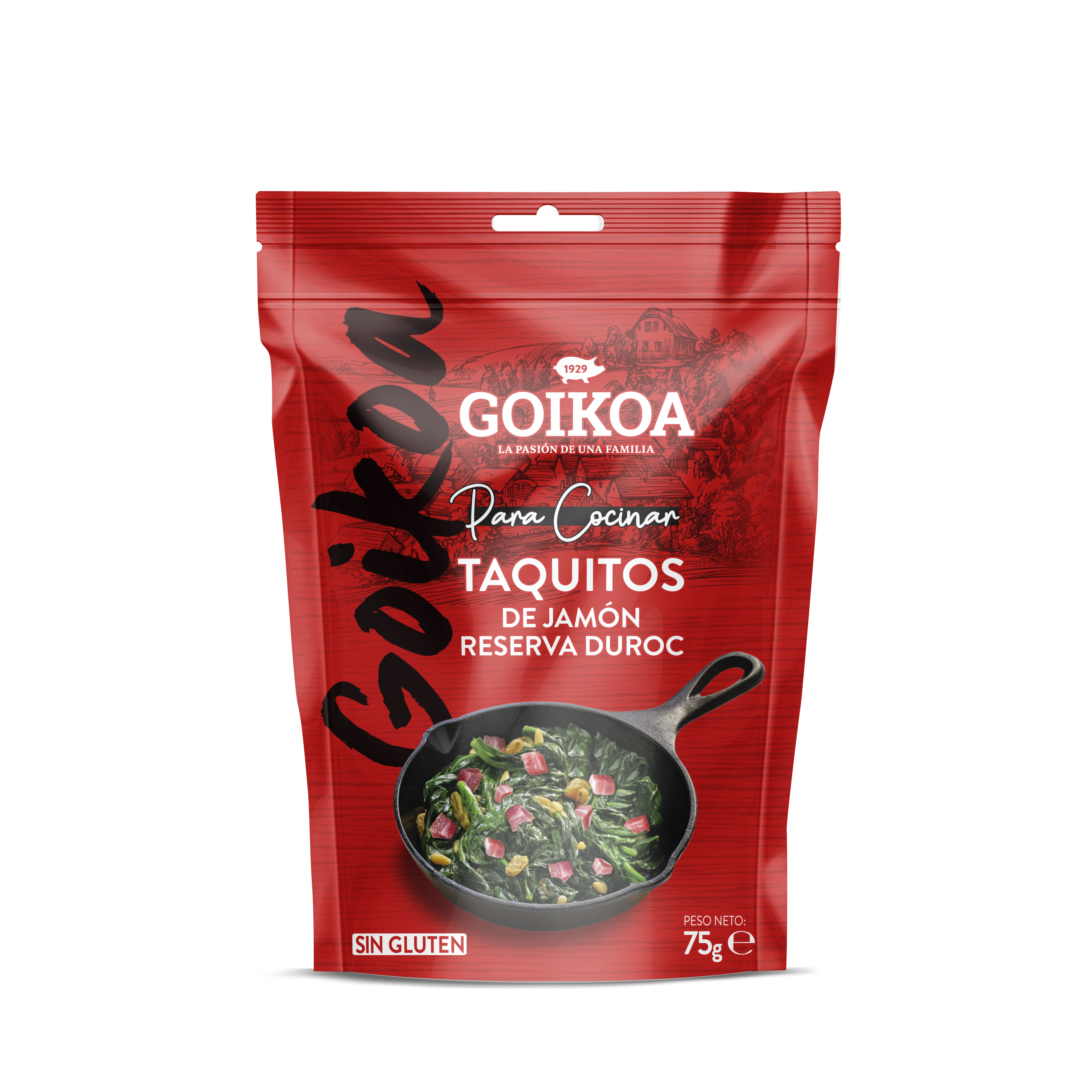GOIKOA Szynka Serrano Duroc w kostkach