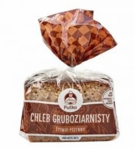 PUTKA Chleb Gruboziarnisty - krojony
