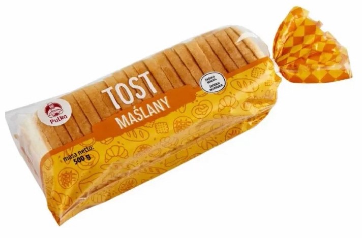 PUTKA Tost maślany