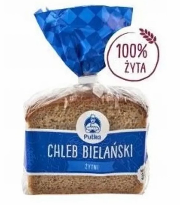 PUTKA Chleb Bielański żytni - krojony
