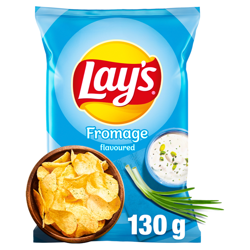 LAY'S Chipsy ziemniaczane o smaku śmietankowego serka z ziołami