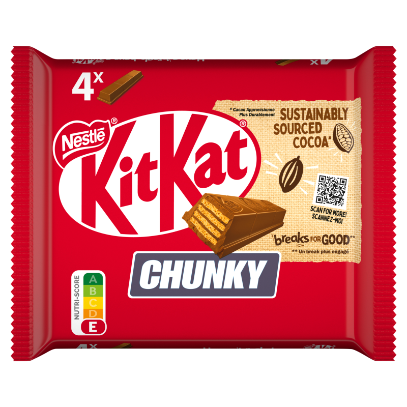 KITKAT Baton Chunky 4 szt. frisco.pl