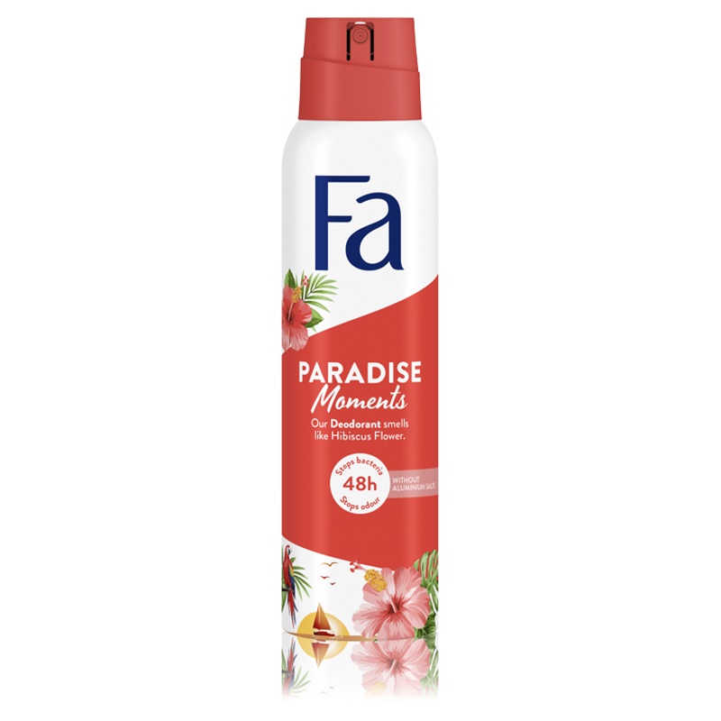 FA Dezodorant o zapachu kwiatu hibiskusa
