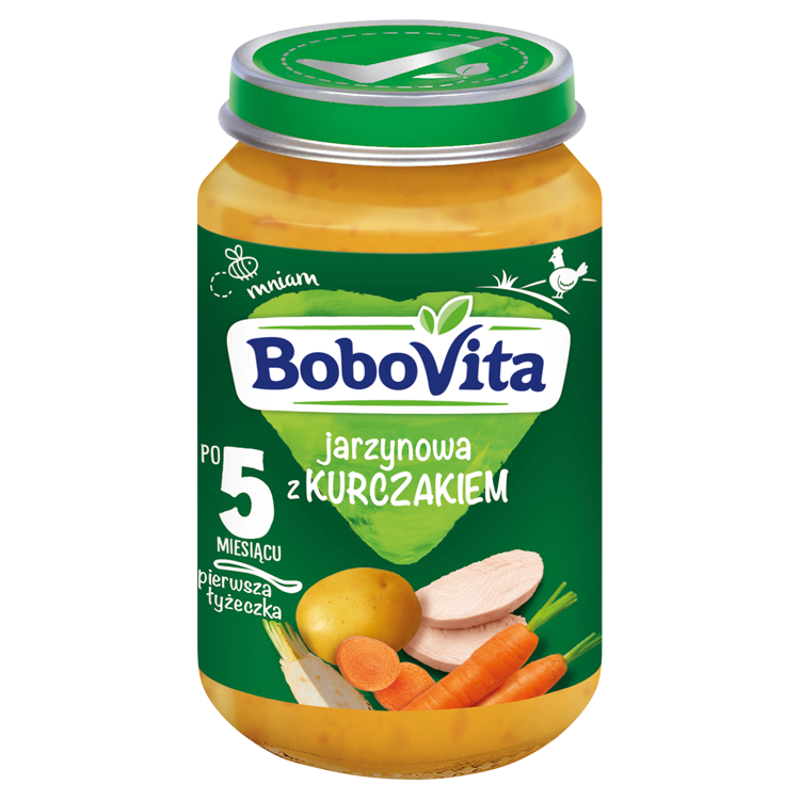 BOBOVITA Zupa jarzynowa z kurczakiem po 5 miesiącu