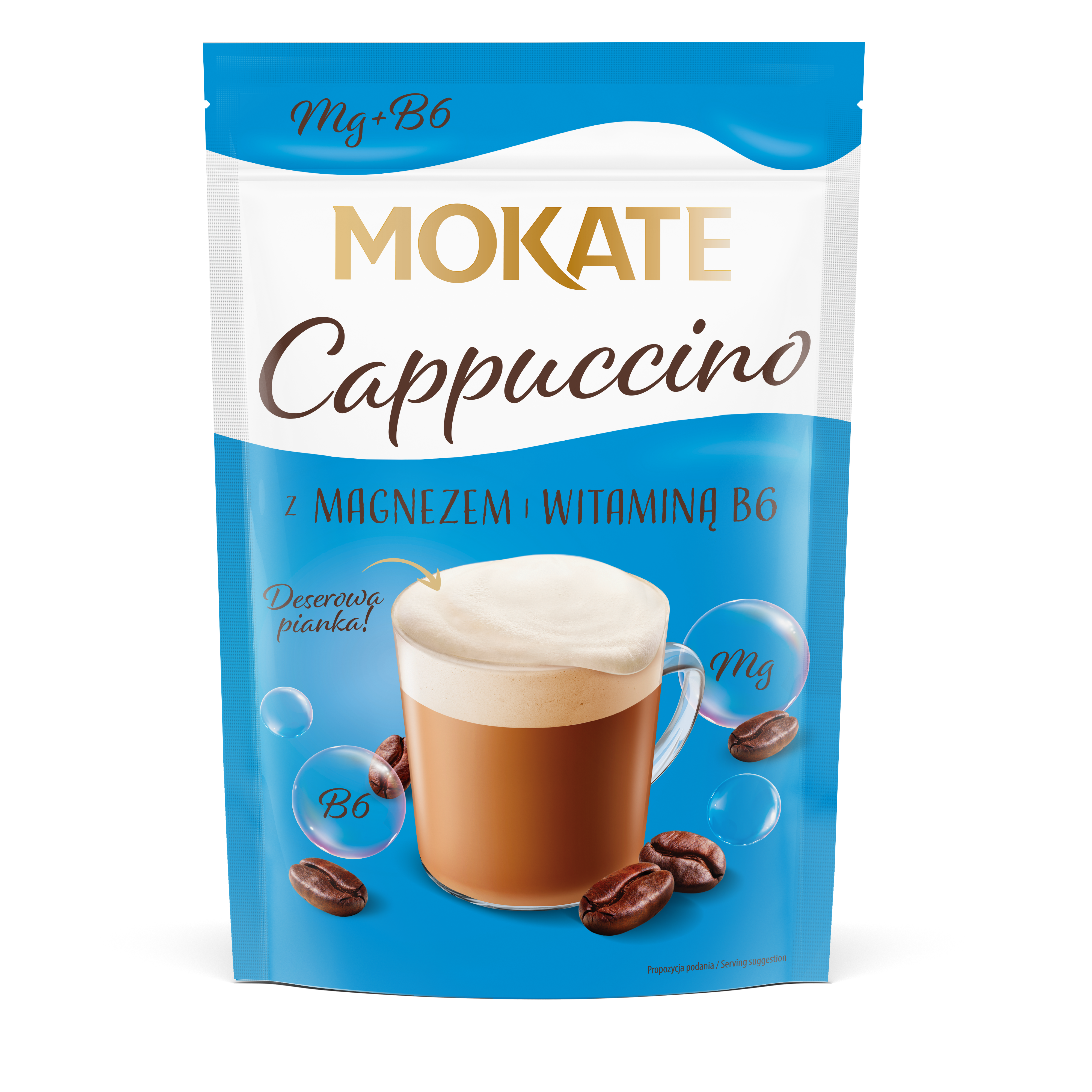 MOKATE Cappuccino z magnezem frisco.pl
