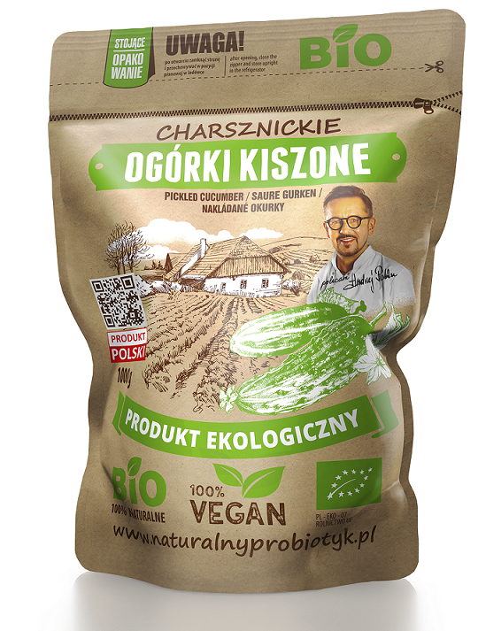 CHARSZNICKIE Ogórki kiszone BIO frisco.pl