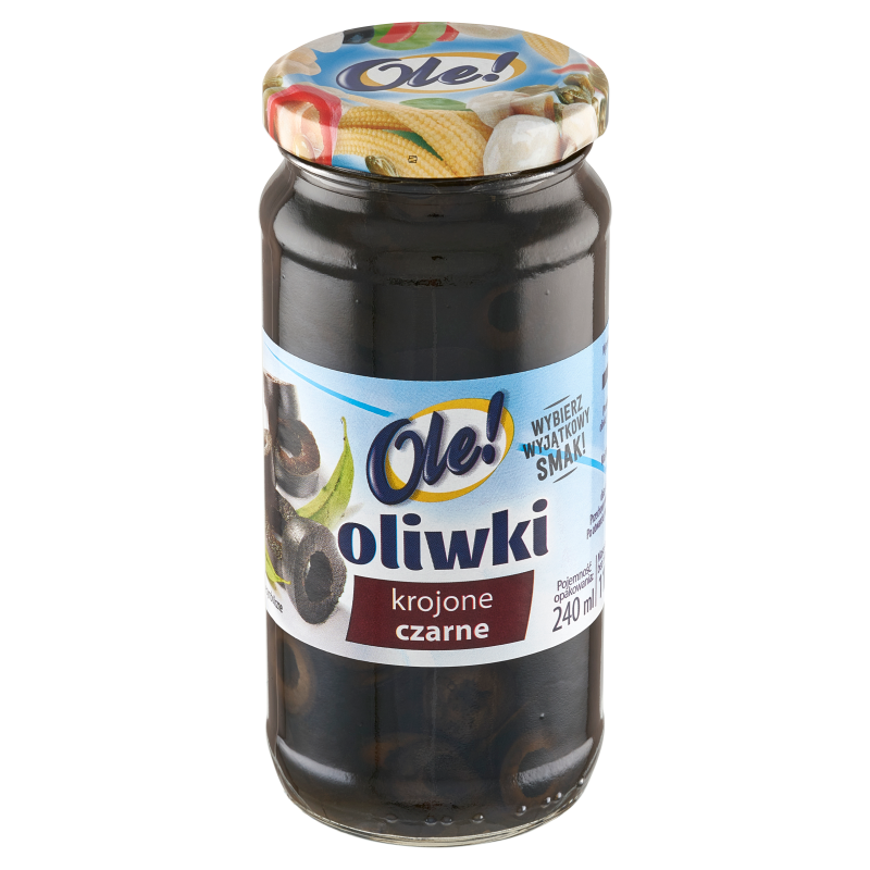 OLE! Oliwki krojone czarne