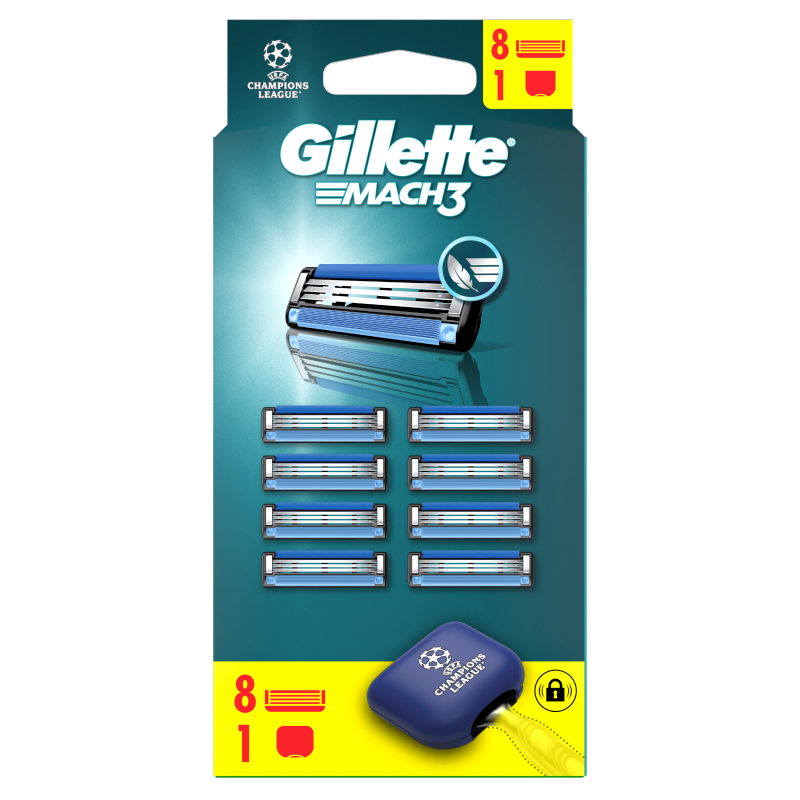 GILLETTE Mach 3 Ostrza wymienne do maszynki do golenia dla mężczyzn