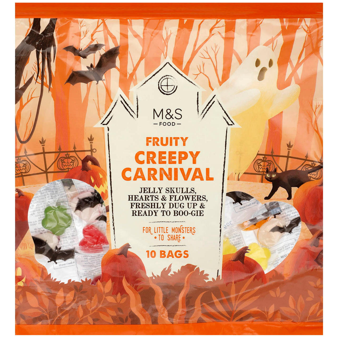 MARKS & SPENCER Mieszanka żelków o smaku owocowym