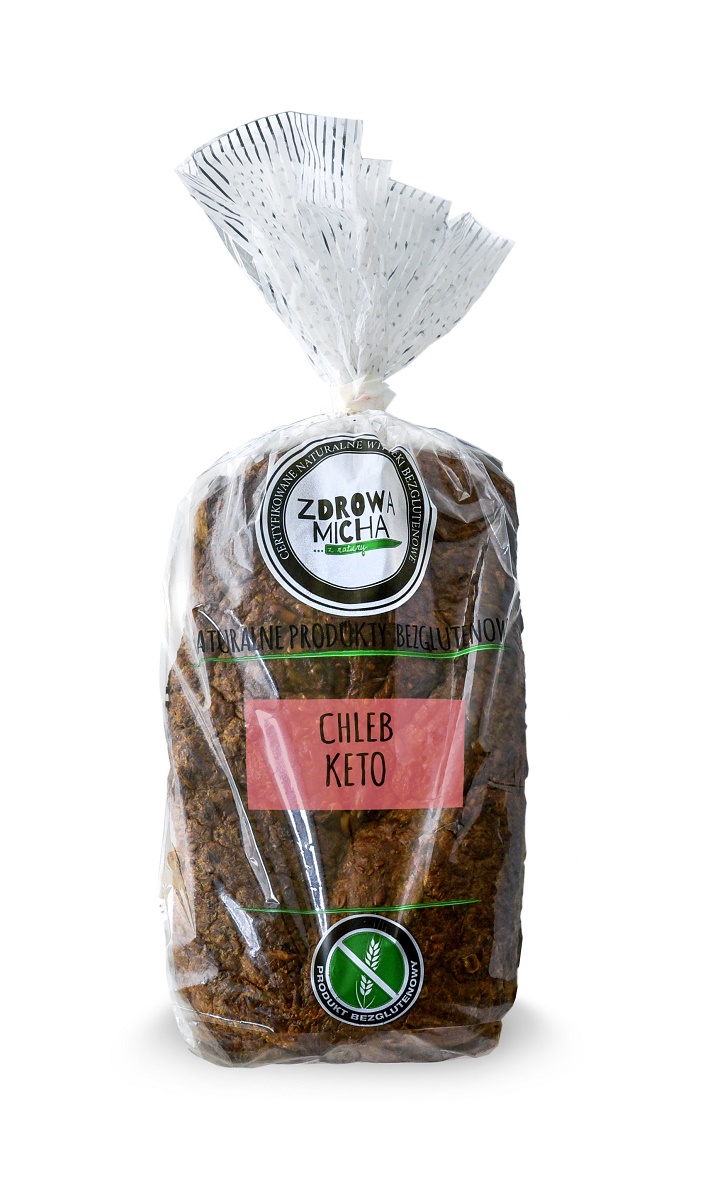 ZDROWA MICHA Naturalny chleb bezglutenowy KETO