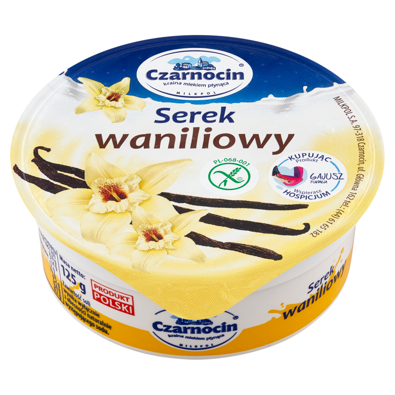 CZARNOCIN Serek waniliowy bezglutenowy