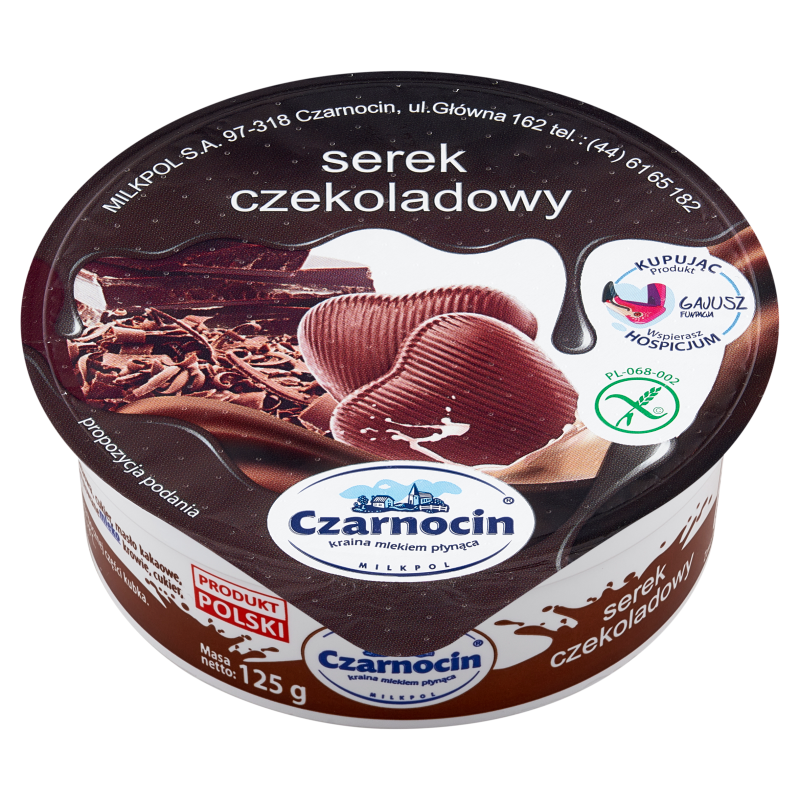 CZARNOCIN Serek czekoladowy bezglutenowy