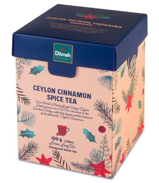 DILMAH Czarna herbata cejlońska Cynamon liściasta