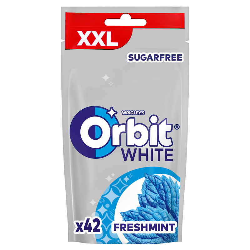 ORBIT White Fresh Mint XXL Guma do żucia w torebce 42 drażetki frisco.pl