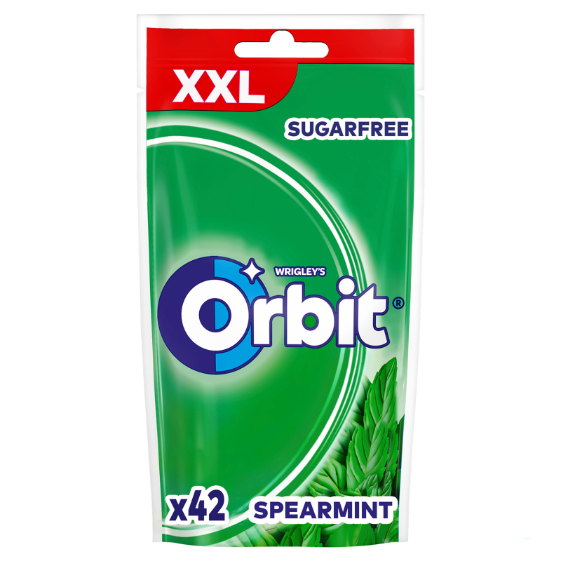 ORBIT Spearmint XXL Guma do żucia w torebce 42 drażetki frisco.pl