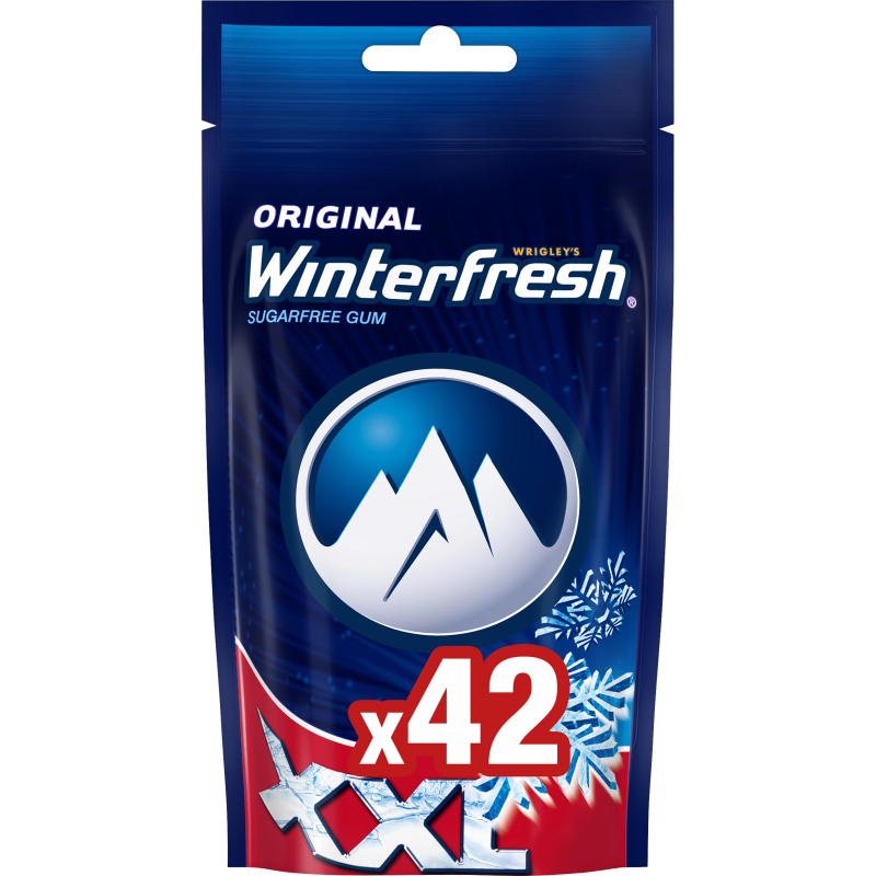 WINTERFRESH Original XXL Guma do żucia w torebce 42 drażetki frisco.pl