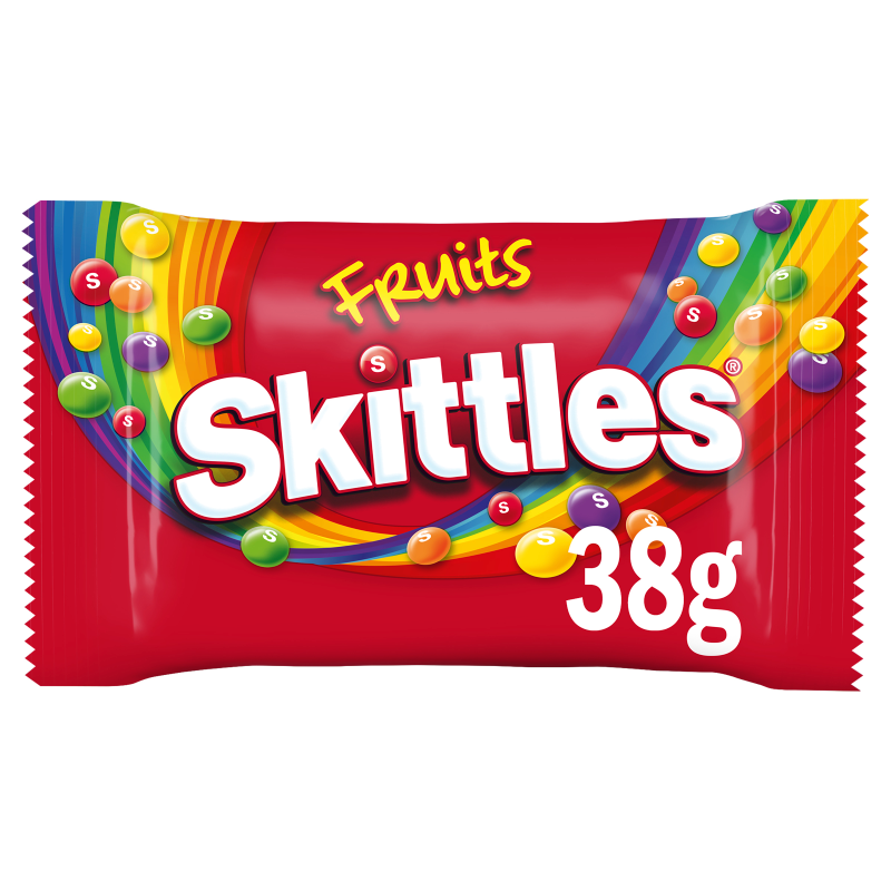 SKITTLES Fruits Cukierki do żucia owocowe - saszetka frisco.pl