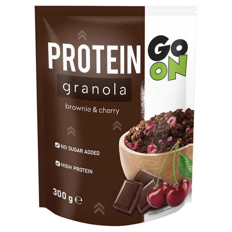 SANTE GO ON! Granola Proteinowa brownie i wiśnia frisco.pl