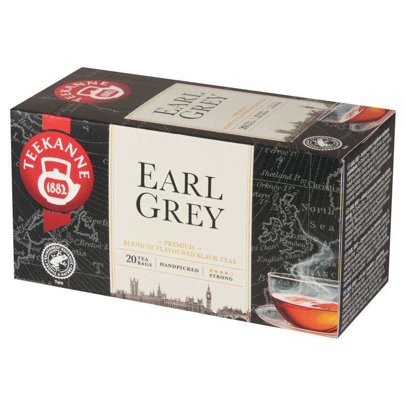 TEEKANNE Earl Grey Herbata czarna 20 torebek (saszetki)