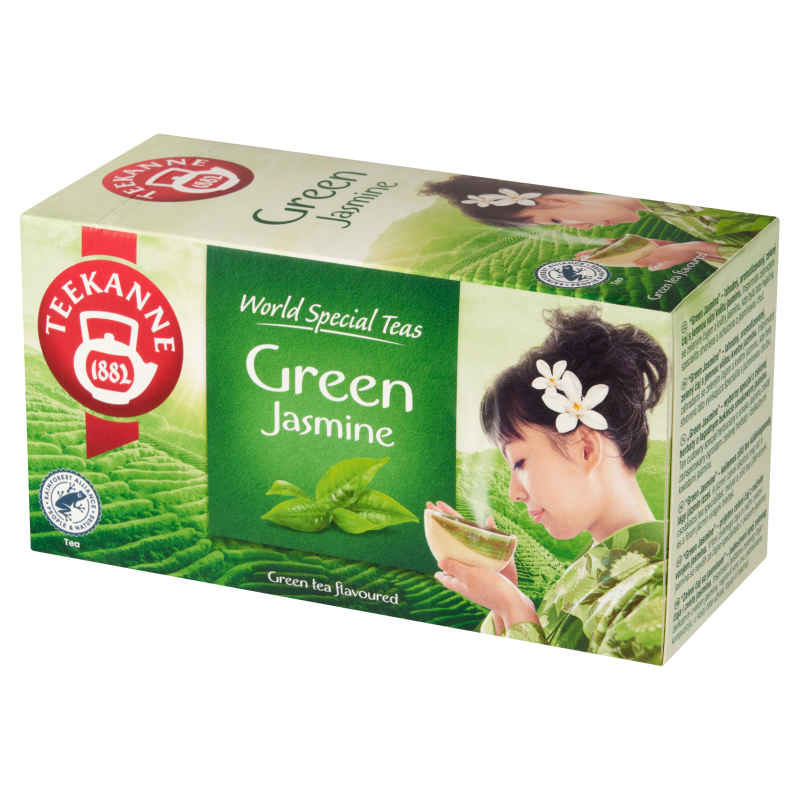 TEEKANNE World Special Teas Herbata zielona aromatyzowana Green Jasmine 20 torebek (saszetki) frisco.pl