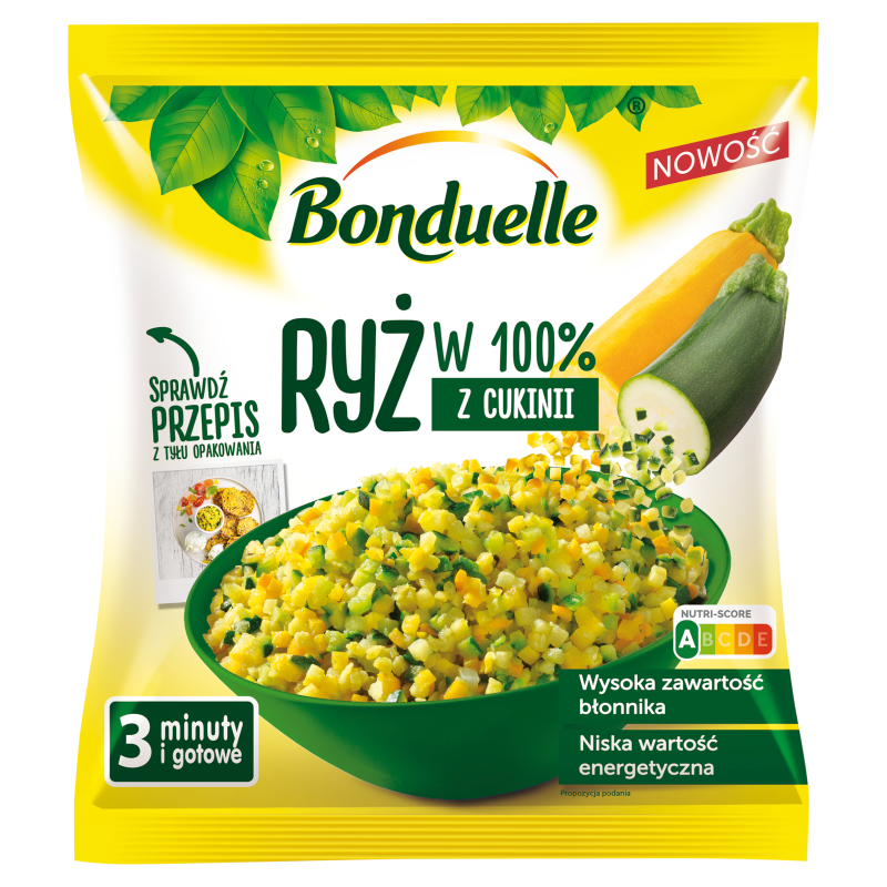BONDUELLE Ryż w 100% z cukinii