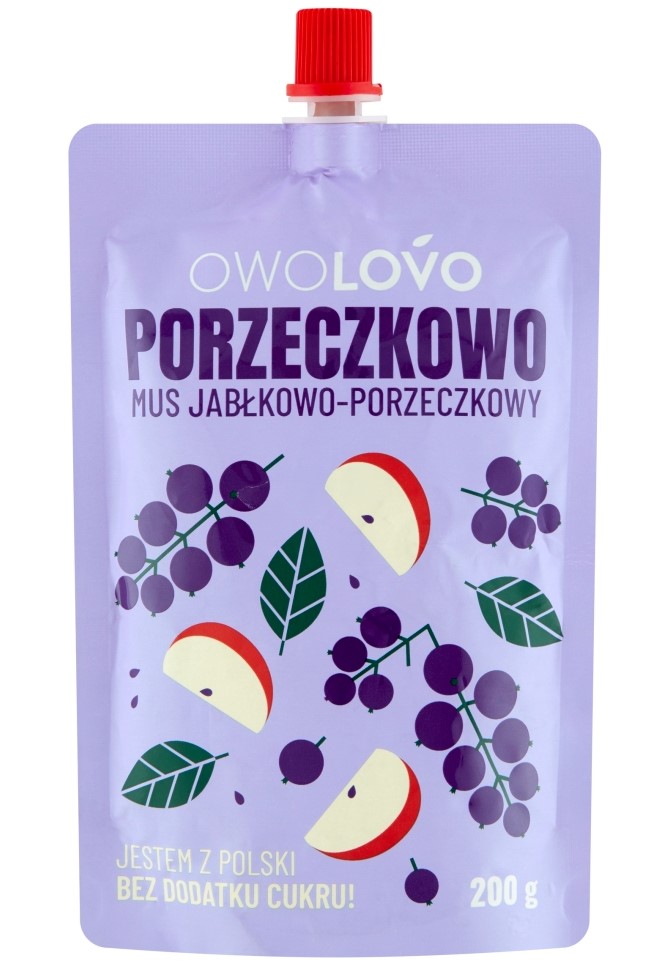 OWOLOVO Mus jabłkowo porzeczkowy frisco.pl