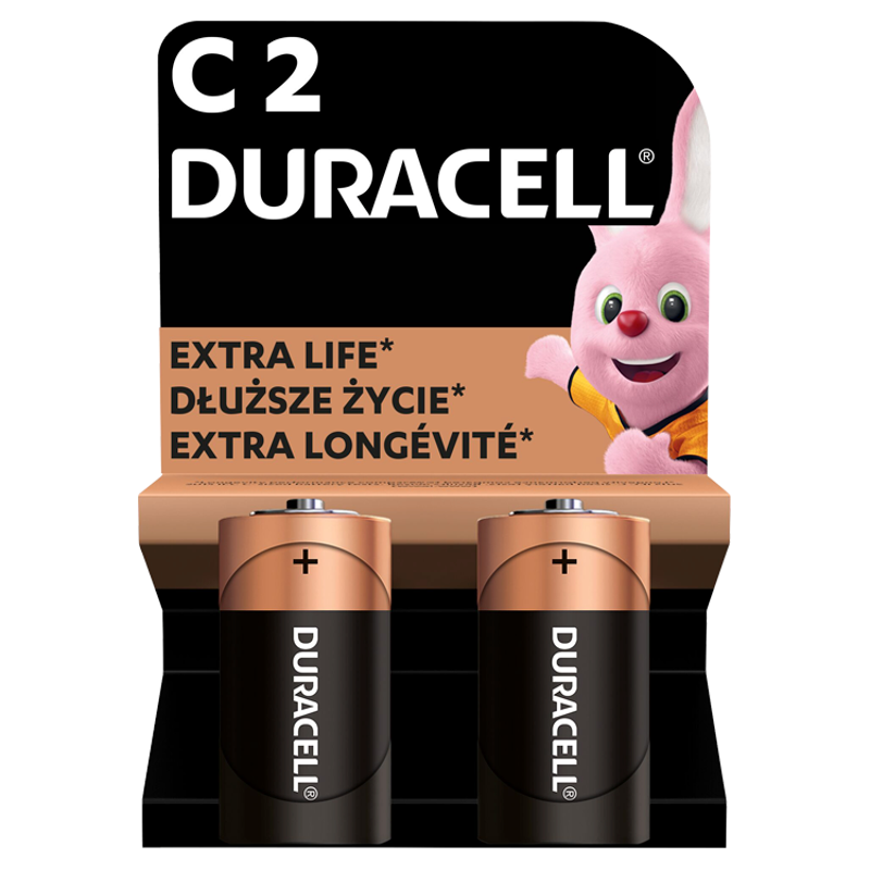 DURACELL Baterie Alkaiczne Basic C 2 szt. frisco.pl