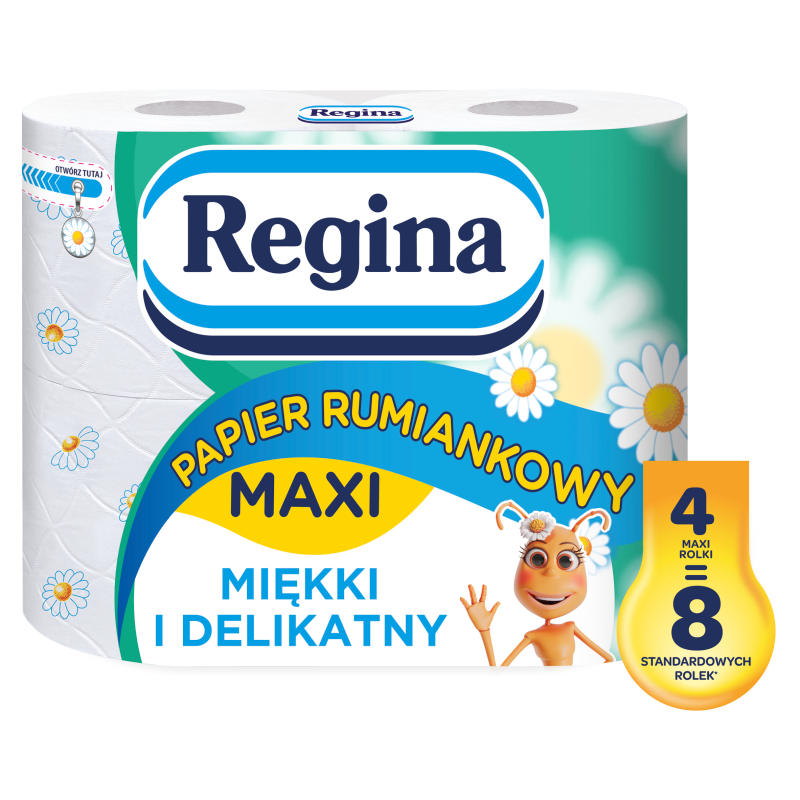 REGINA Papier toaletowy Rumiankowy 4 szt. frisco.pl
