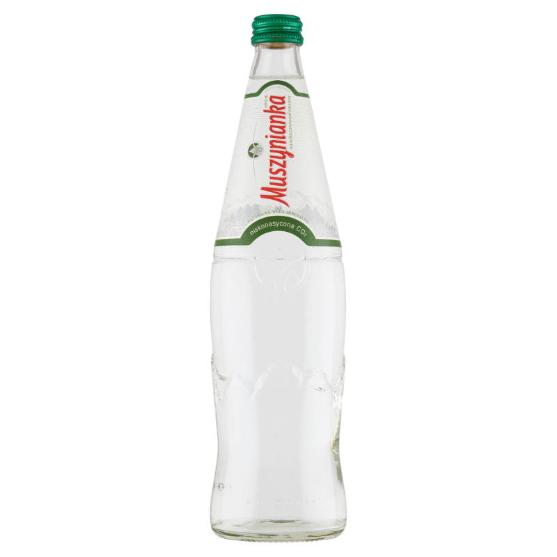 MUSZYNIANKA Naturalna woda mineralna (szkło)