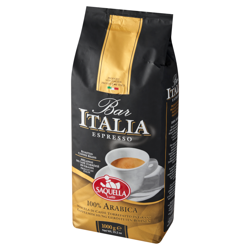SAQUELLA Bar ITALIA ESPRESSO Arabica Kawa ziarnista
