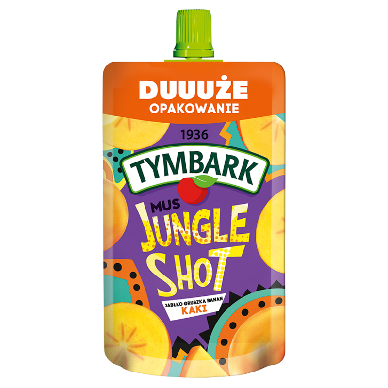 TYMBARK Mus Jungle Shot jabłko gruszka banan kaki frisco.pl