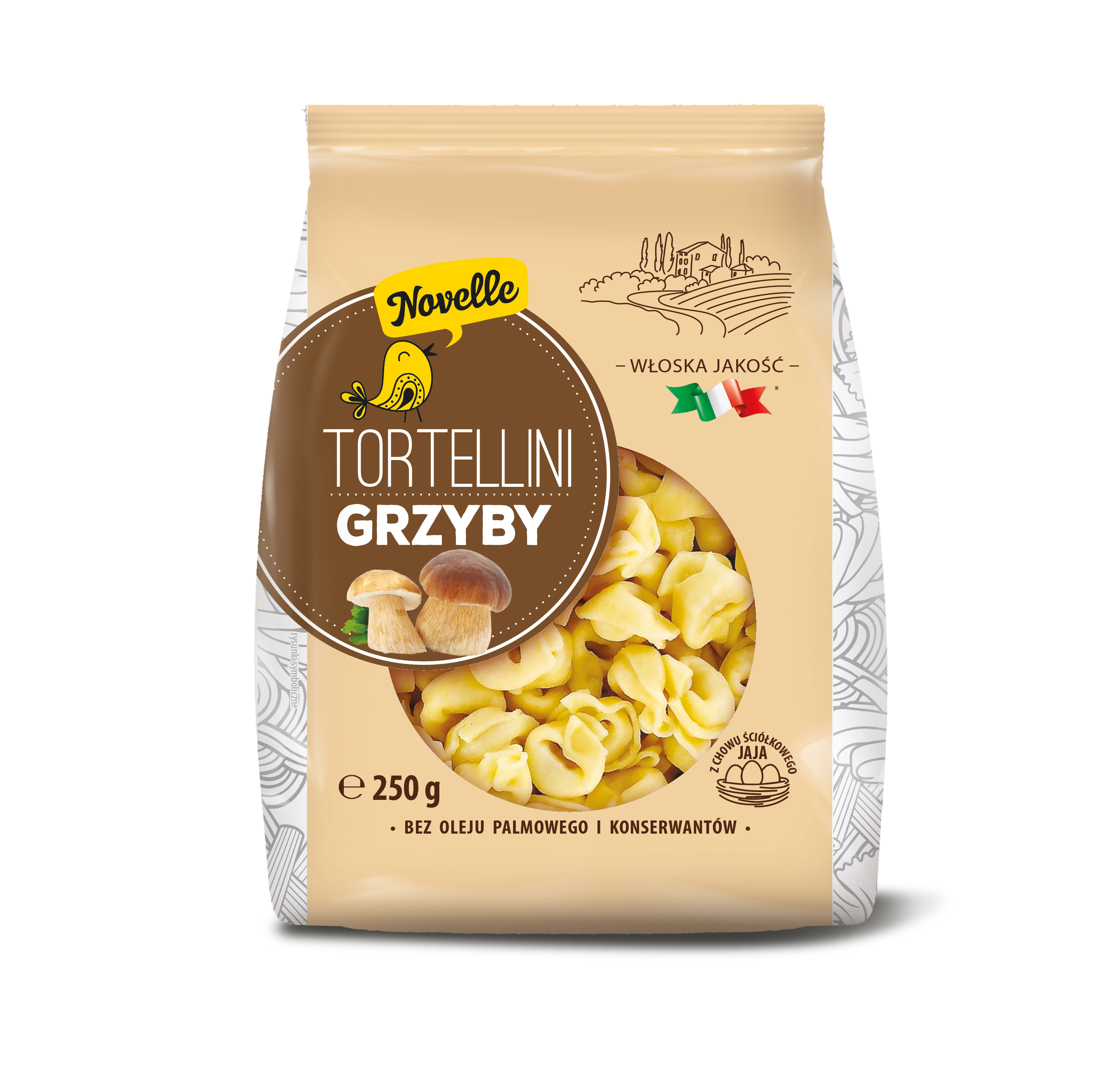 NOVELLE Tortellini z grzybami frisco.pl