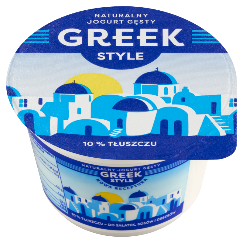 GREEK STYLE Jogurt naturalny typu greckiego (tł.10%) frisco.pl