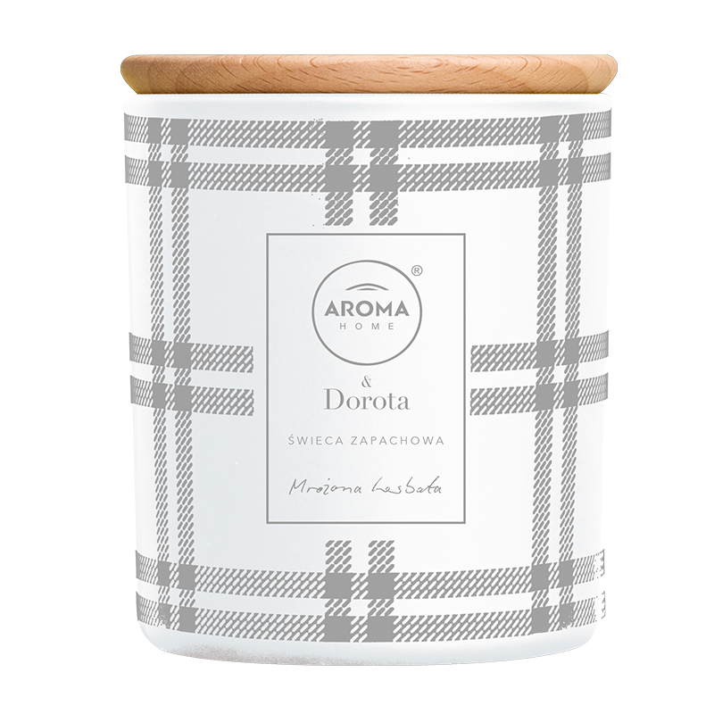 AROMA HOME & Dorota Świeca zapachowa Mrożona Herbata