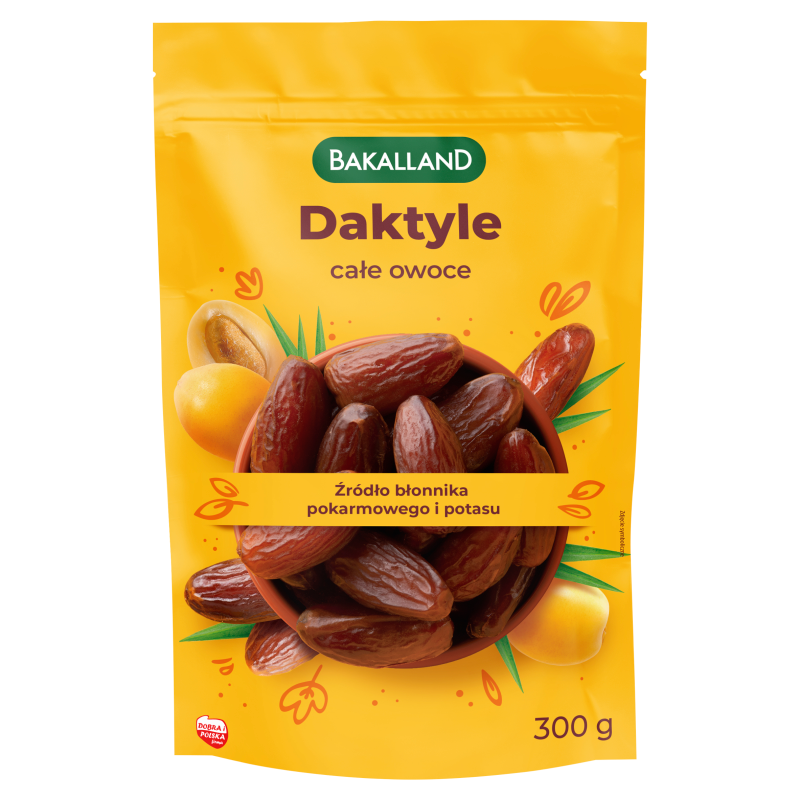 BAKALLAND Daktyle (całe owoce)