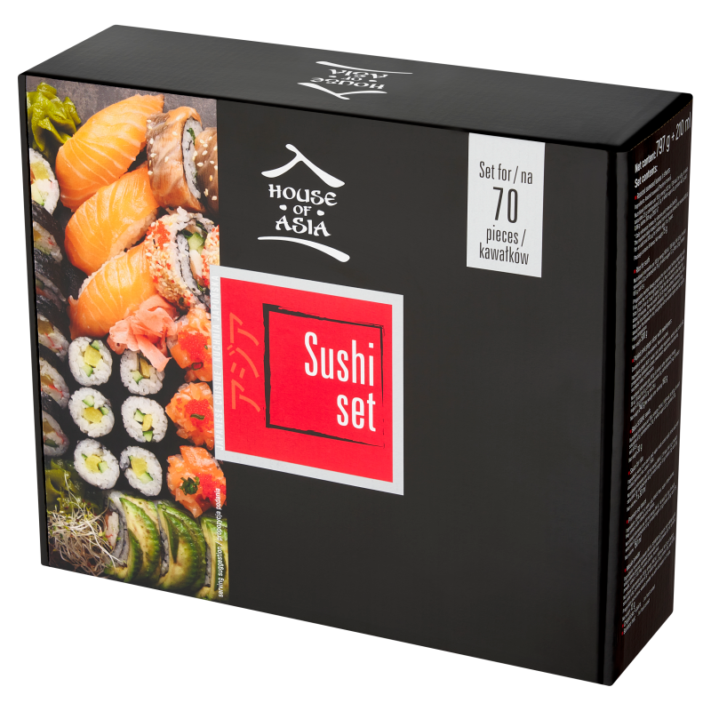 HOUSE OF ASIA Zestaw do sushi (dla 4-6 osób)