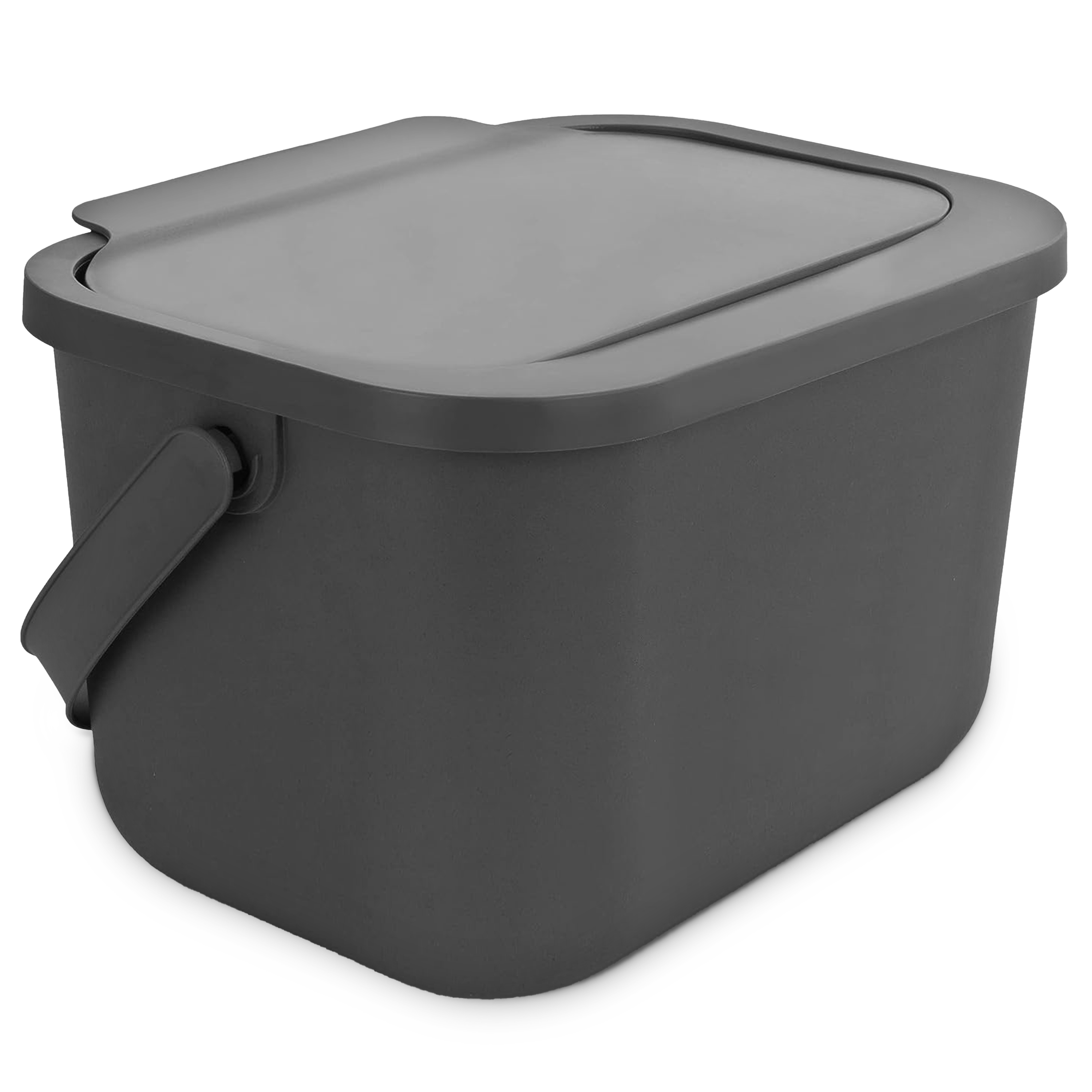 PRACTIC MINI BINI Podręczny pojemnik na bio odpady - szary