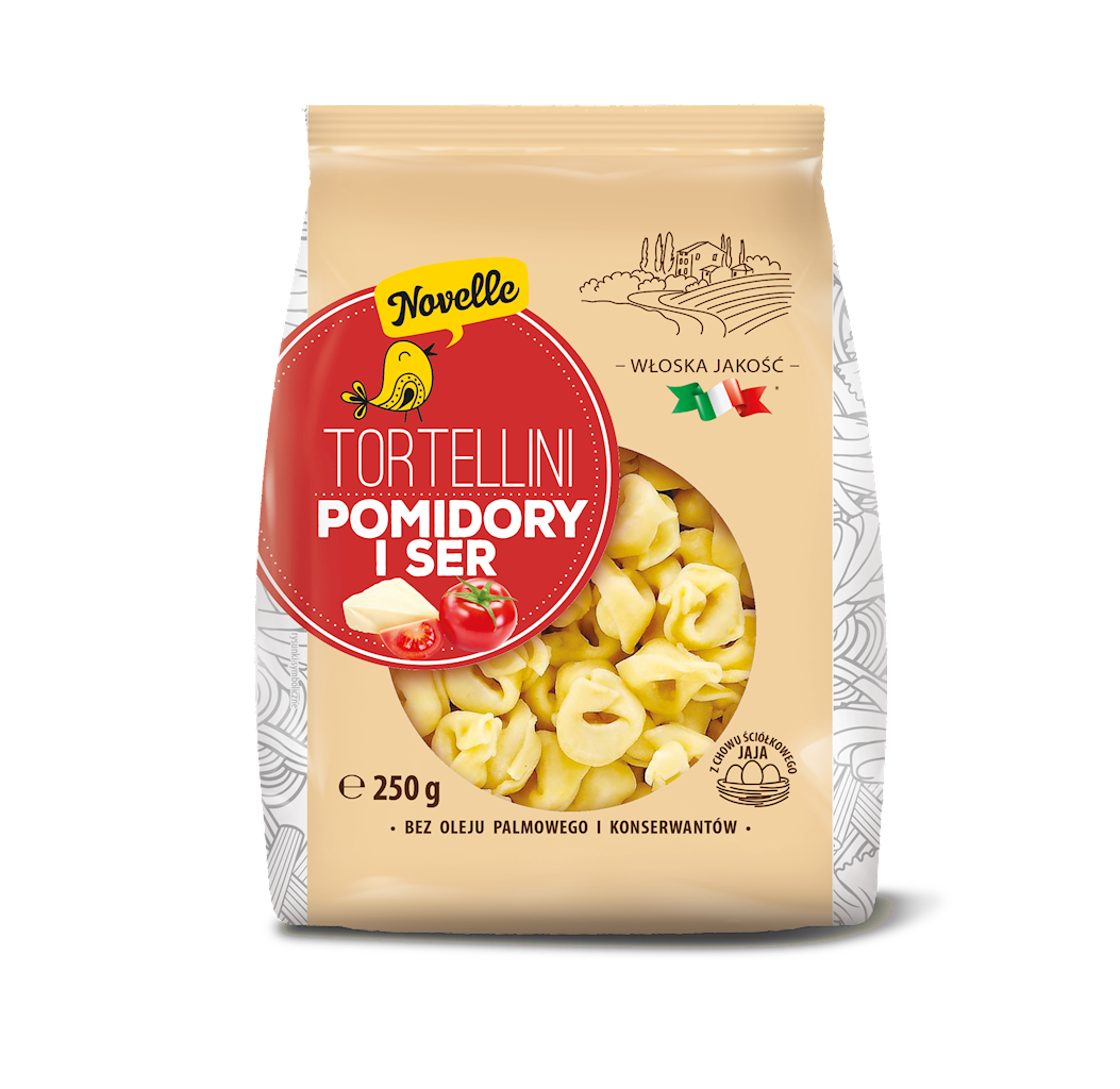 NOVELLE Tortellini z pomidorami i serem frisco.pl