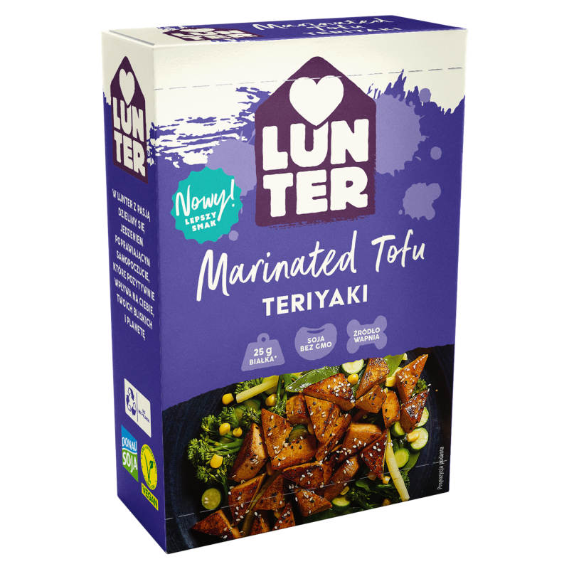 LUNTER Tofu na patelnię azjatyckie teriyaki