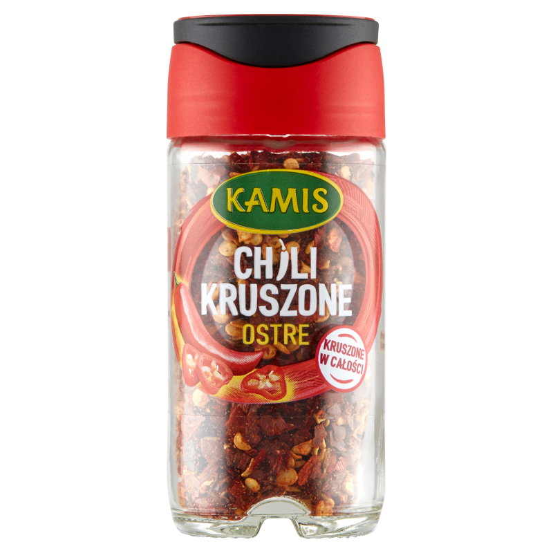KAMIS Chili kruszone w całości - ostre (w słoiczku) frisco.pl