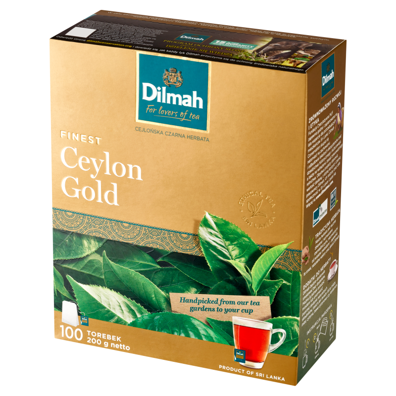 DILMAH Herbata Ceylon Gold 100 torebek ex. frisco.pl