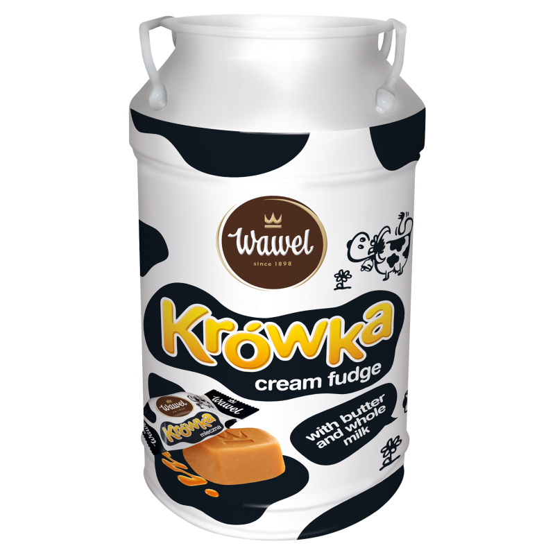 WAWEL Cukierki krówka mleczna w puszce