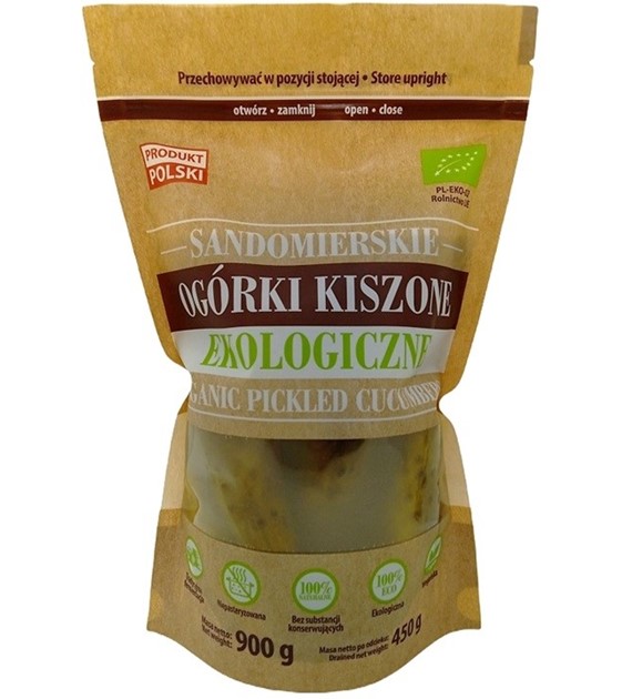Megavita Ogórki Kiszone Sandomierskie Ekologiczne
