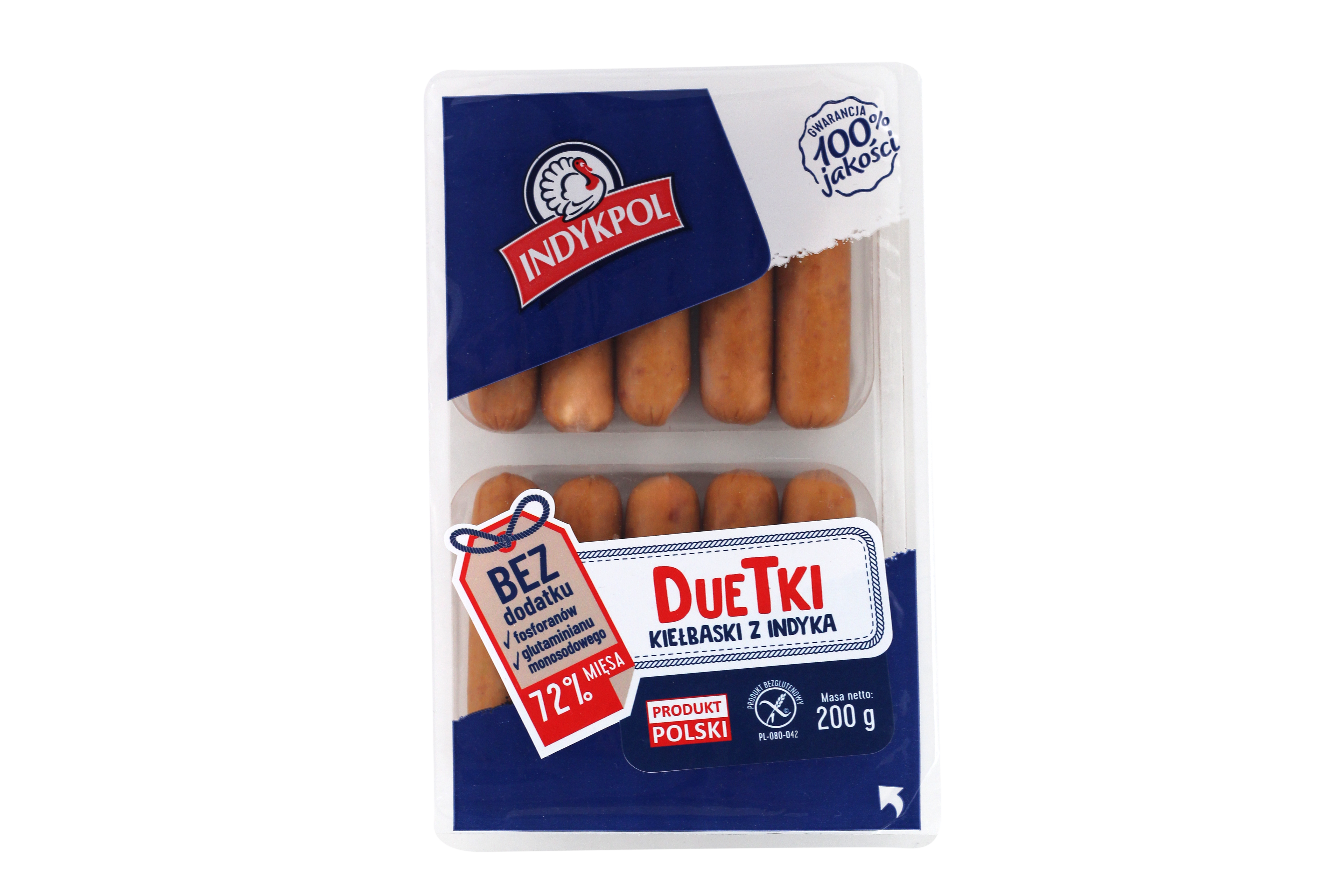 INDYKPOL Kiełbaski z Indyka Duetki