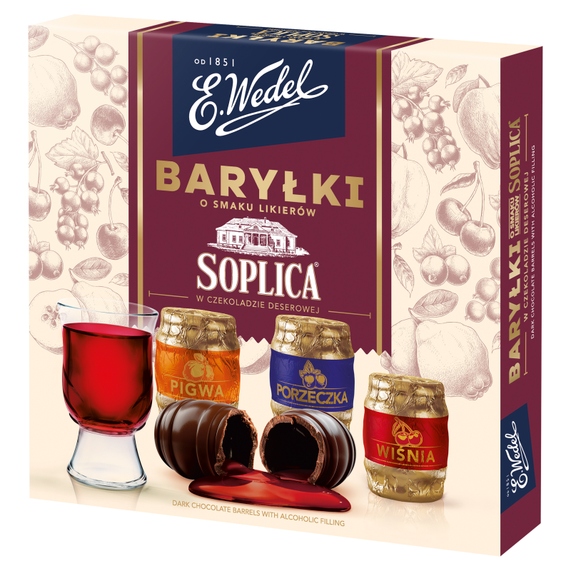WEDEL Bombonierka Baryłki Soplica frisco.pl