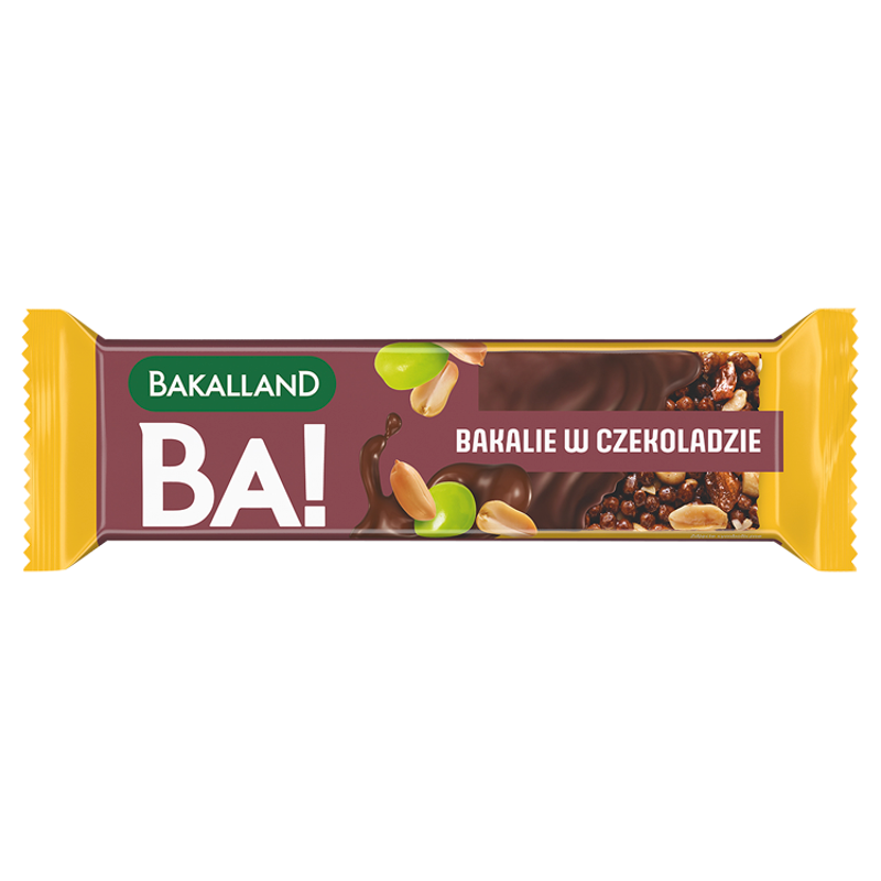 BAKALLAND YEMGO Baton Kakaowo-kawowy w czekoladzie